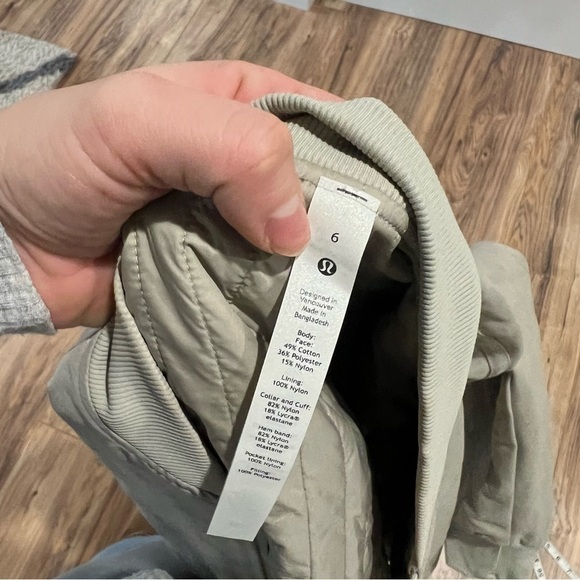 Lululemon Non-Stop Cotton Bomber Jacket - Picture 13 of 14